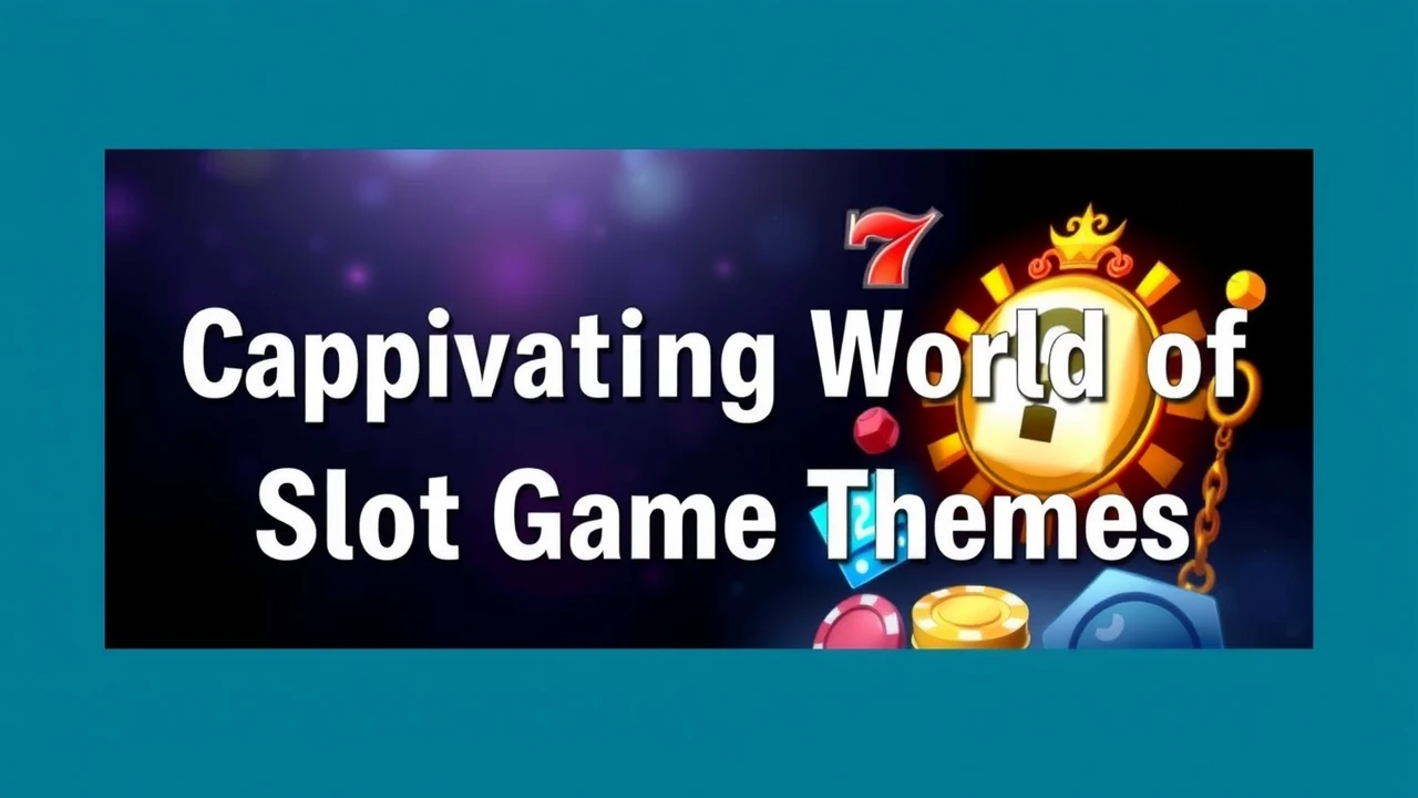 Delving into the Captivating World of Slot Game Themes