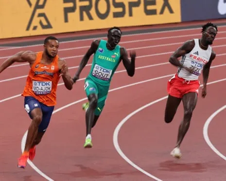 The Young Sprinter Eliminated Following Fourth-Place Result in Semi-Finals